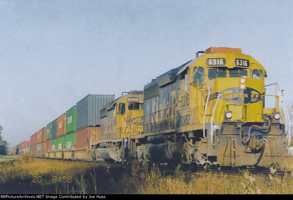 BNSF 6316 East